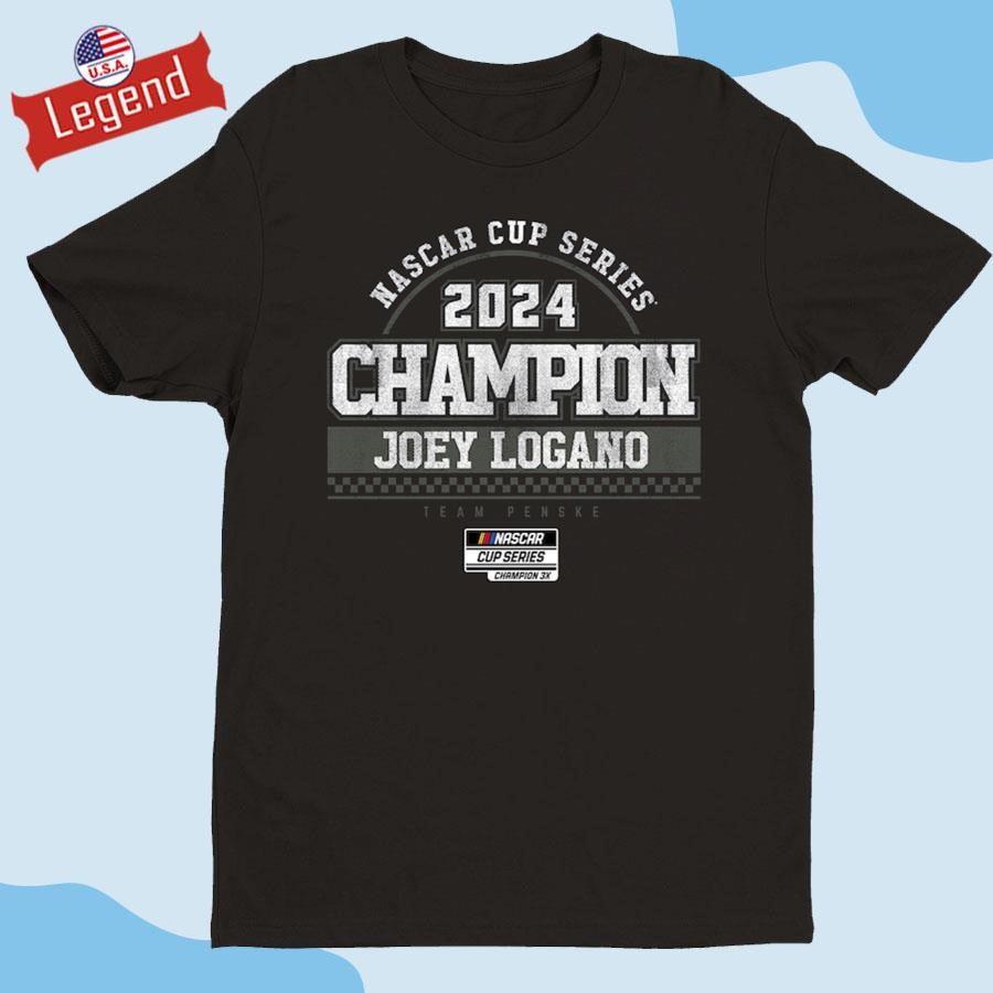 Original Joey Logano Team Penske 2024 NASCAR Cup Series Champion Pit Road Shirt