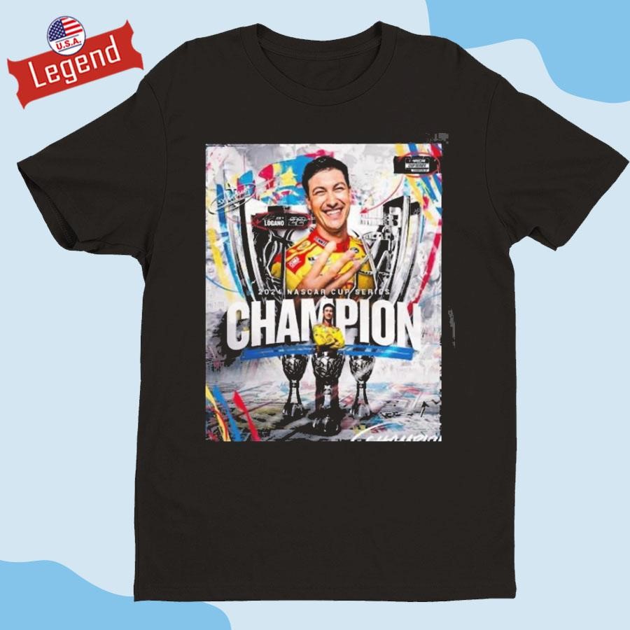 Original Joey Logano The Legend three-time NASCAR Cup Series Champion 2024 Shirt