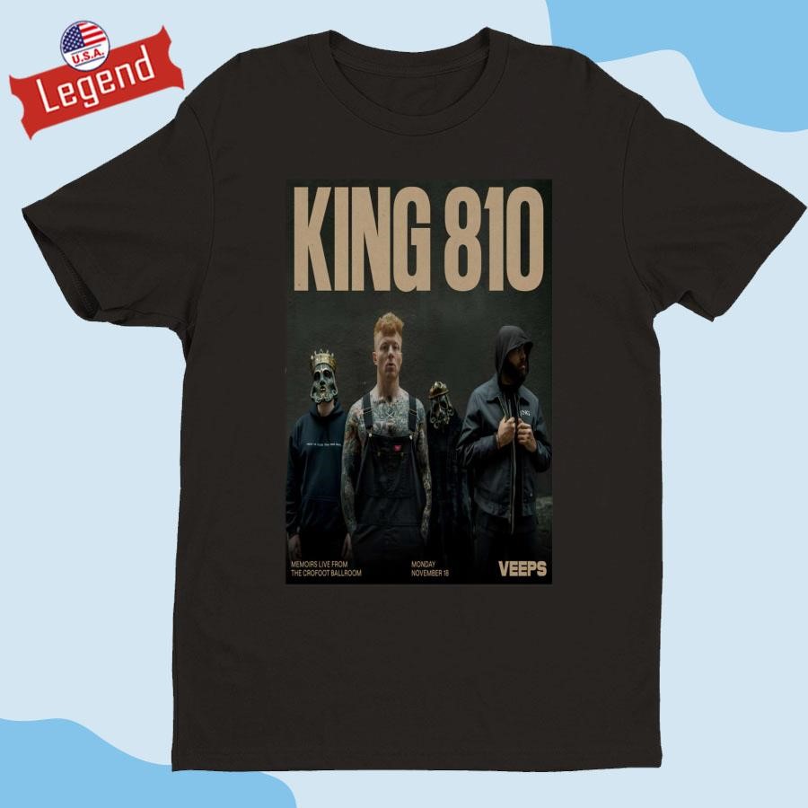 Original KING 810 Momoirs Live From The Crofoot Ballroom November 18 2024 Shirt