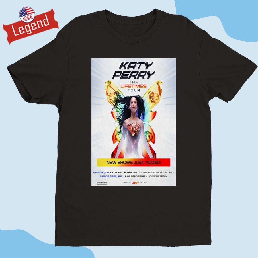 Original Katy Perry The Lifetimes Tour September 2025 Shirt