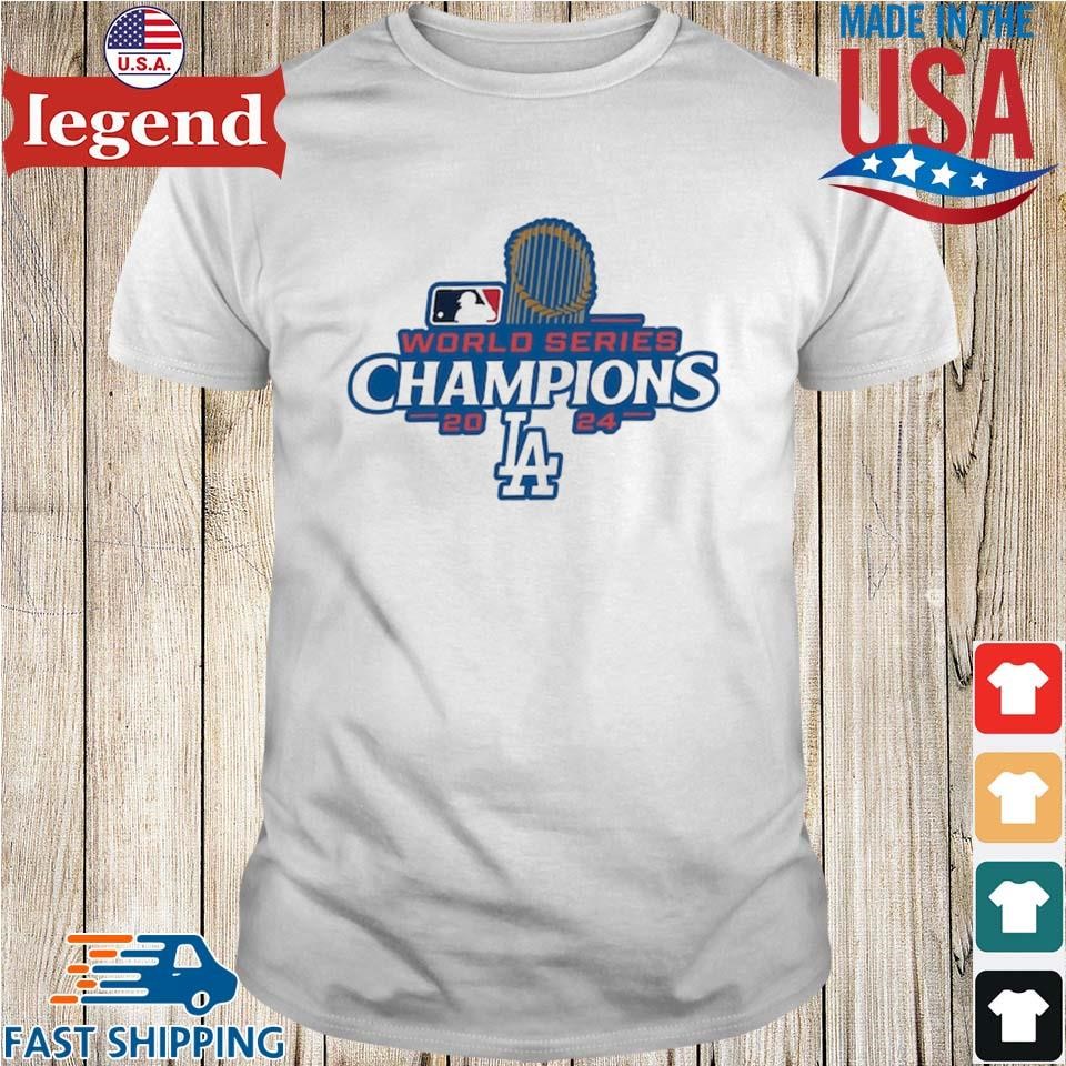 Original Los Angeles Dodgers 2024 World Series Champions Victory Shirt