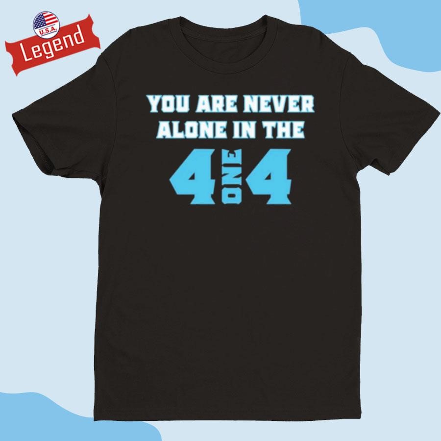 Original Marquette You Are Never Alone In The 414 Shirt