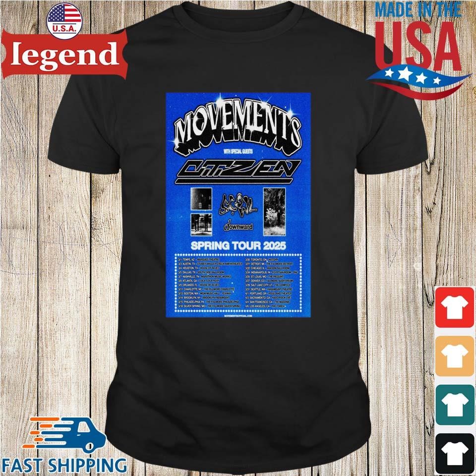 Original Movements Spring World Tour 2025 Shirt