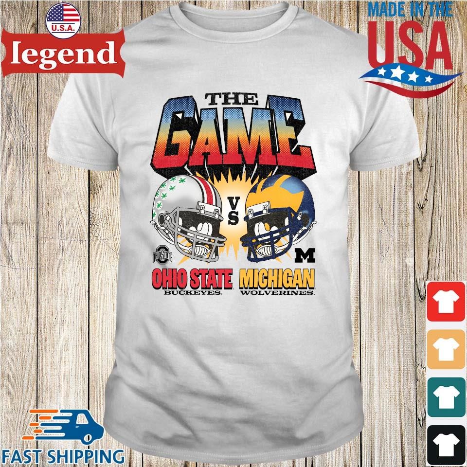 Original Ohio State Buckeyes Vs Michigan Wolverines 2024 The Game Football Rivalry Shirt