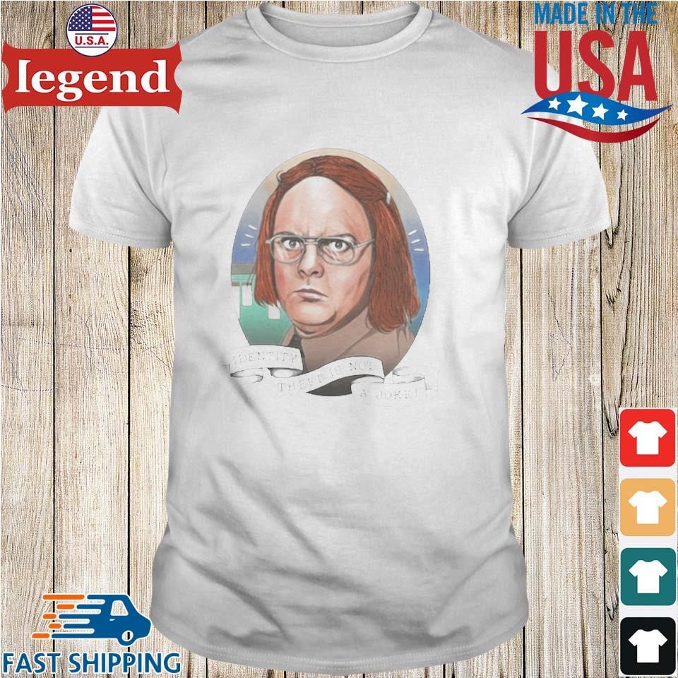 Original Rainn Wilson Identity Theft Is Not A Joke Shirt