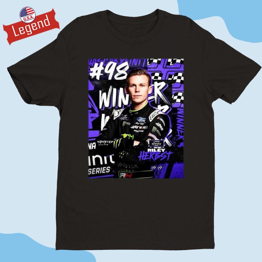 Original Riley Herbst #98 Win At Phoenix Raceway NASCAR Xfinity 2024 Shirt