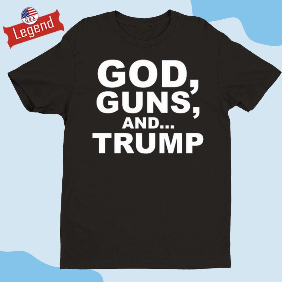 Original Scott Presler Wearing God Guns And Trump Shirt