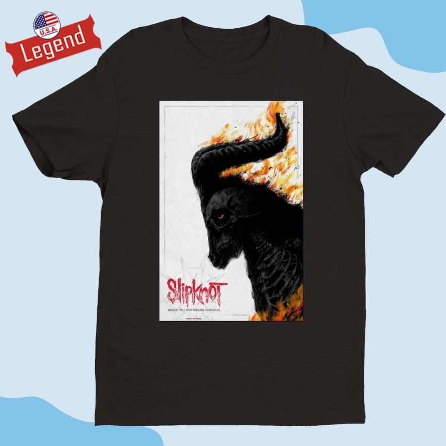 Original Slipknot November 09 2024 Parque Bicentenario, Mexico City, Mexico Event Shirt