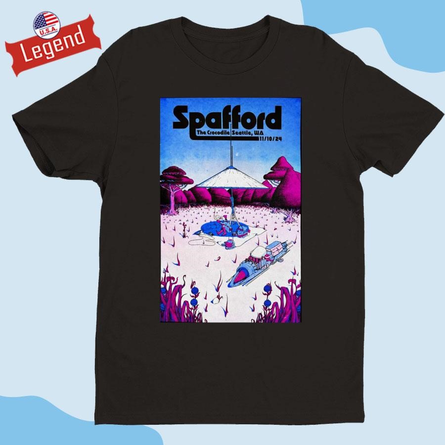 Original Spafford At The Crocodile On November 10 2024 Show Shirt