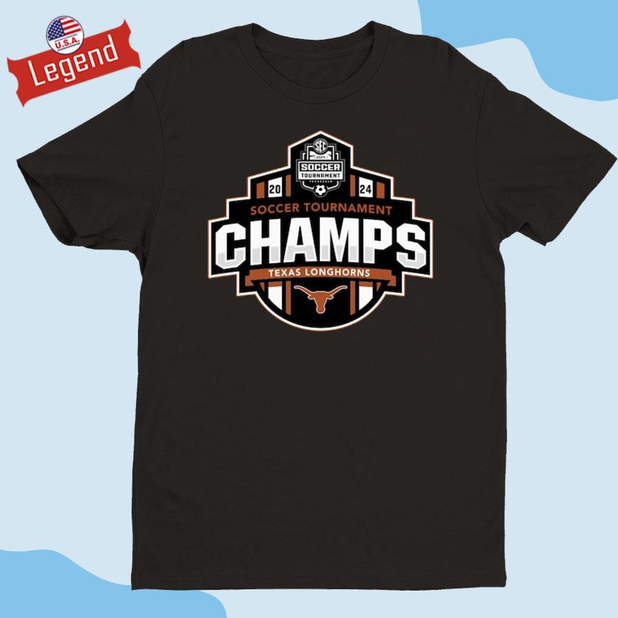 Original Texas Orange Texas Longhorns 2024 SEC Women's Soccer Tournament Champions Locker Room Shirt