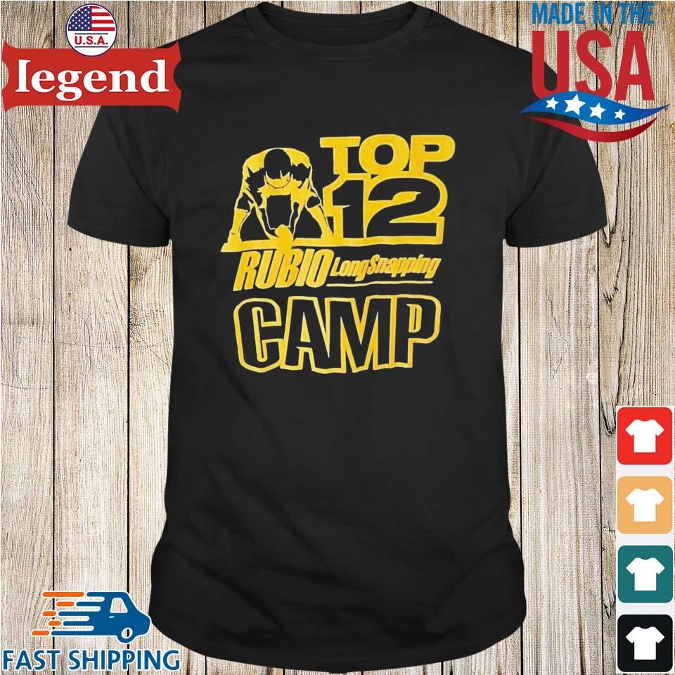 Original Top 12 Rubio Long Snapping Camp 2024 Shirt