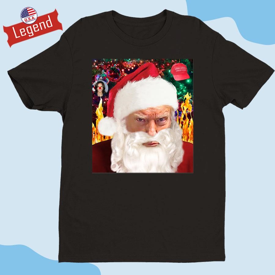 Original Trump Santa Mugshot 2024 Christmas Shirt