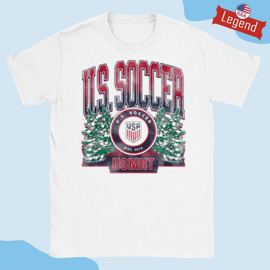 Original USMNT Holiday Crest White Shirt