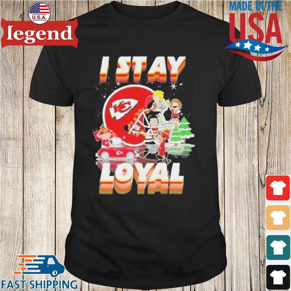 Peanuts And Friends I Stay Loyal Kansas City Chiefs Christmas Sweater