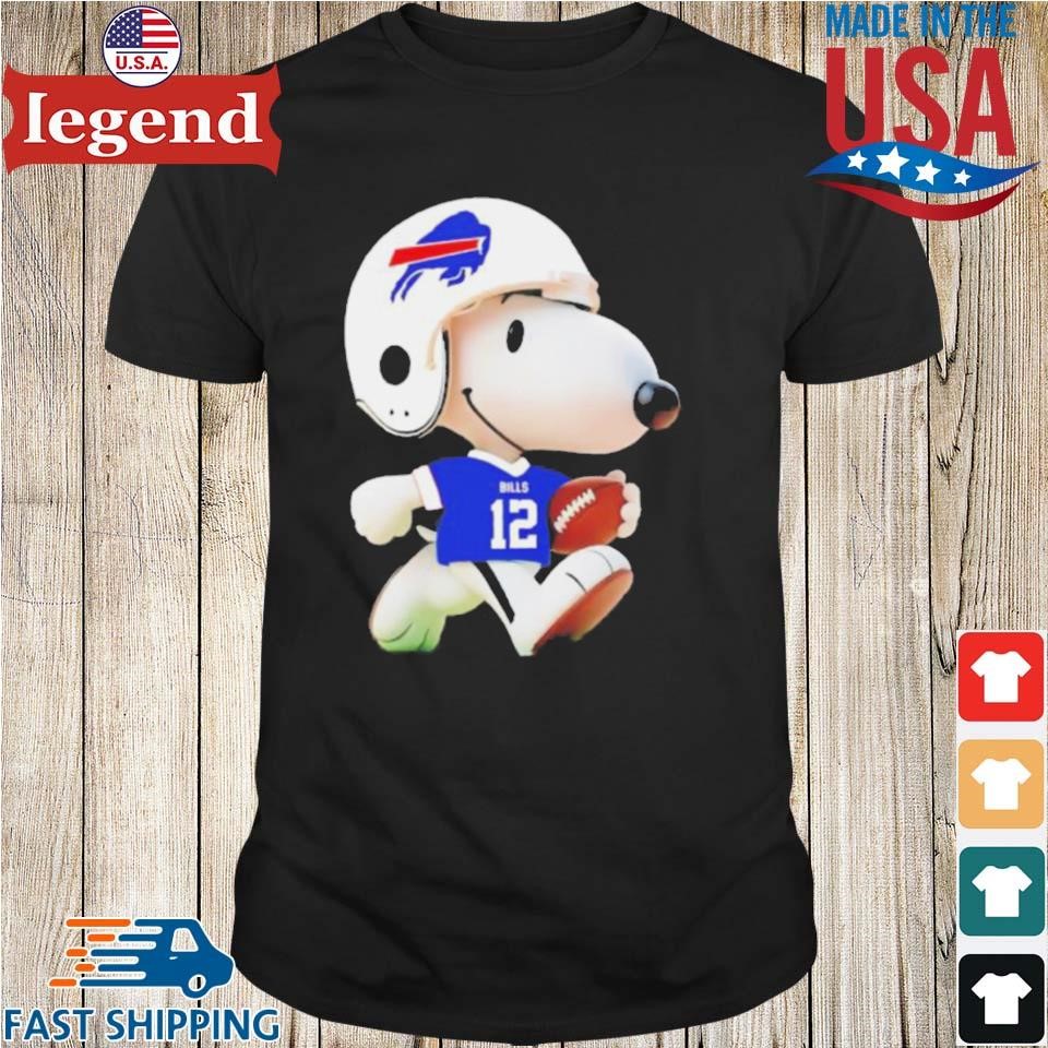 Peanuts Snoopy Josh Allen Buffalo Bills Shirt