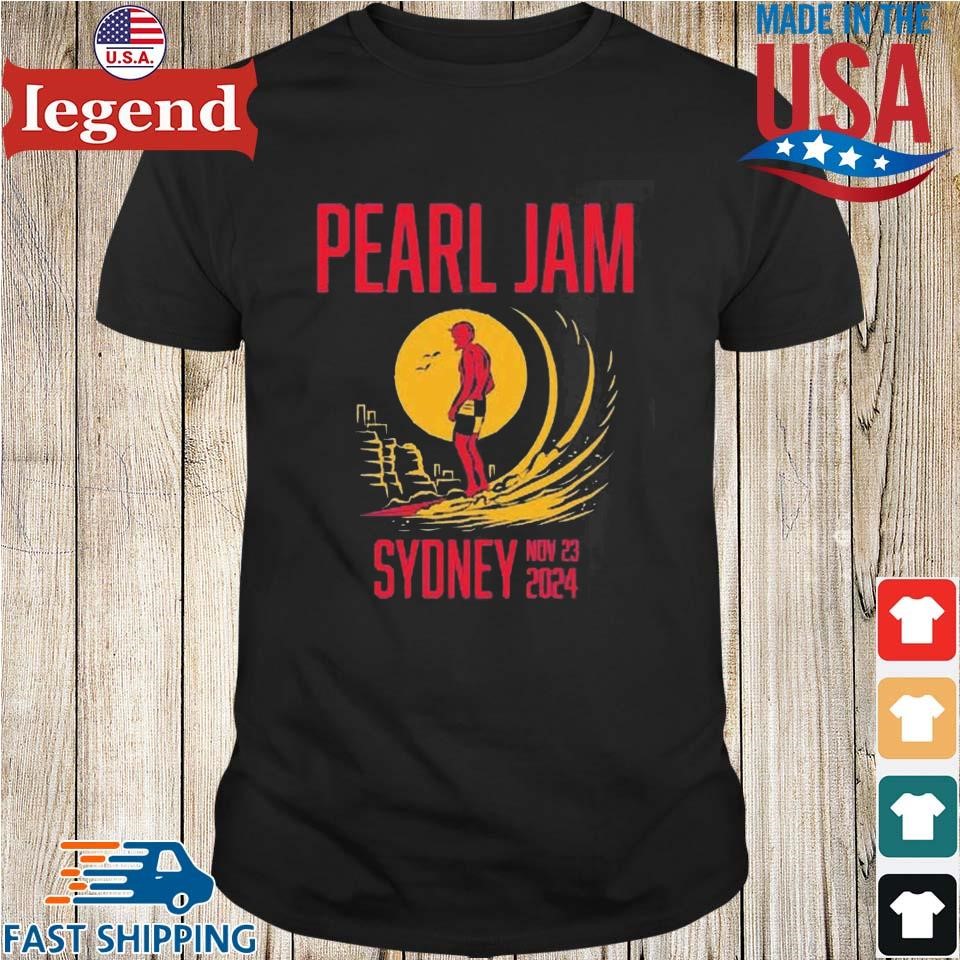 Pearl Jam Sydney, Australia November 23, 2024 Event Shirt