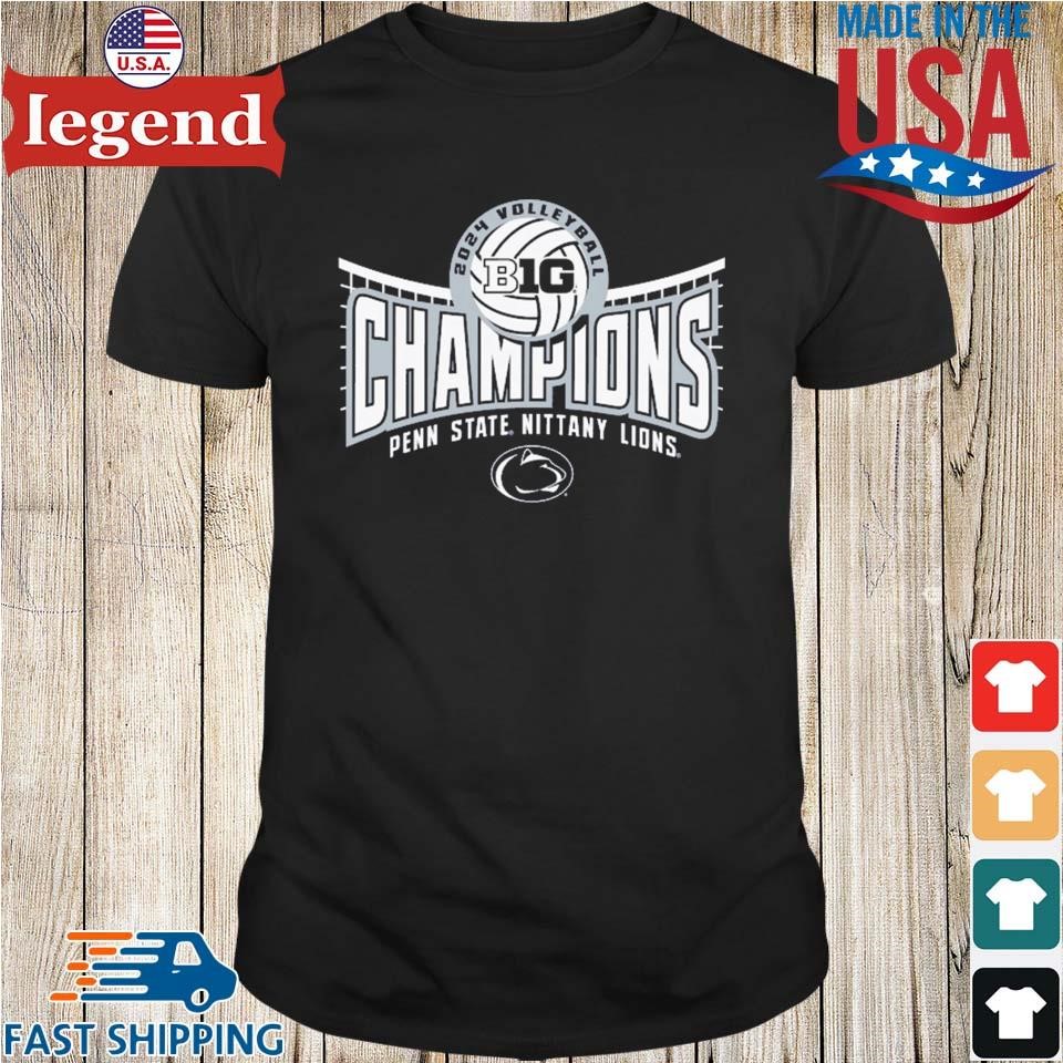 Penn State Nittany Lions 2024 Big Ten Women's Volleyball Regular Season Champions Shirt