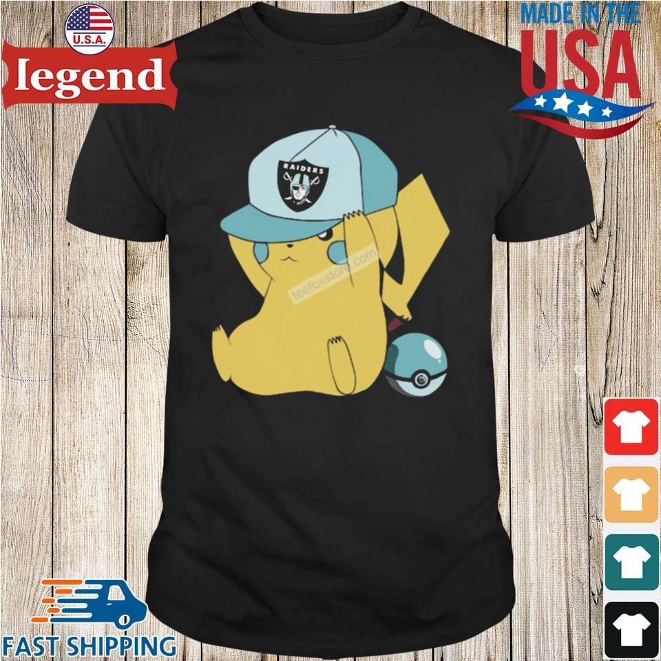 Pikachu Las Vegas Raiders Graphic Shirt