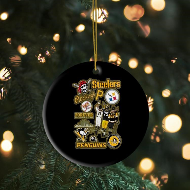 Pittsburgh Steelers Forever Fan Pittsburgh Penguins 2024 Ornament