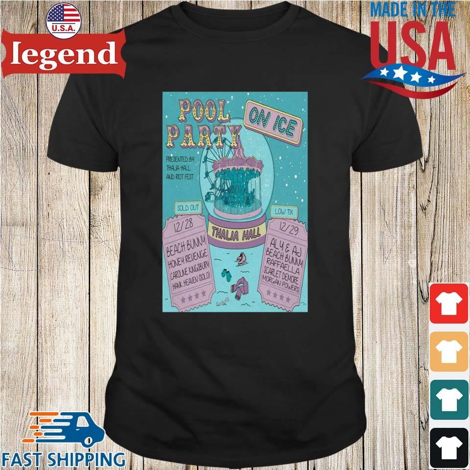 Pool Party On Ice December 28-28 2024 Thalia Hall Chicago Shirt