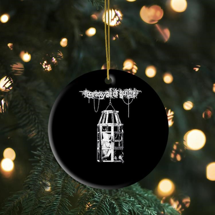 Portrayal Of Guilt Caged Ornament