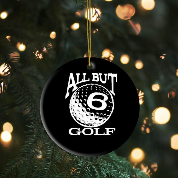 Pouya All But Golf Logo Ornament