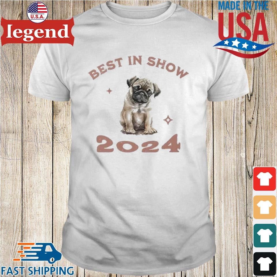 Premium Vito The Pug Best In Show 2024 National Dog Show Shirt