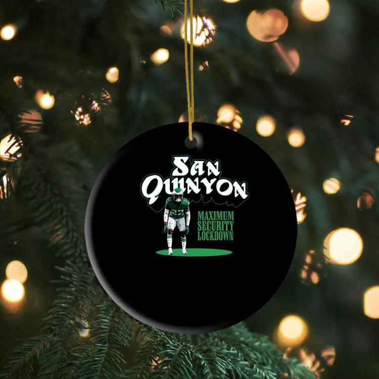 Quinyon Mitchell San Quinyon Maximum Security Lockdown Ornament