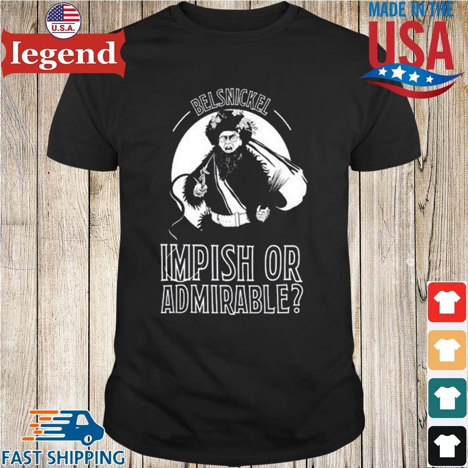 Rainn Wilson Belsnickel Impish Or Admirable Seasonal Heavy Blend Shirt