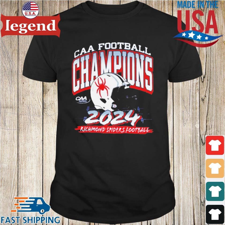 Richmond Spiders Football Caa Football Champions 2024 Shirt