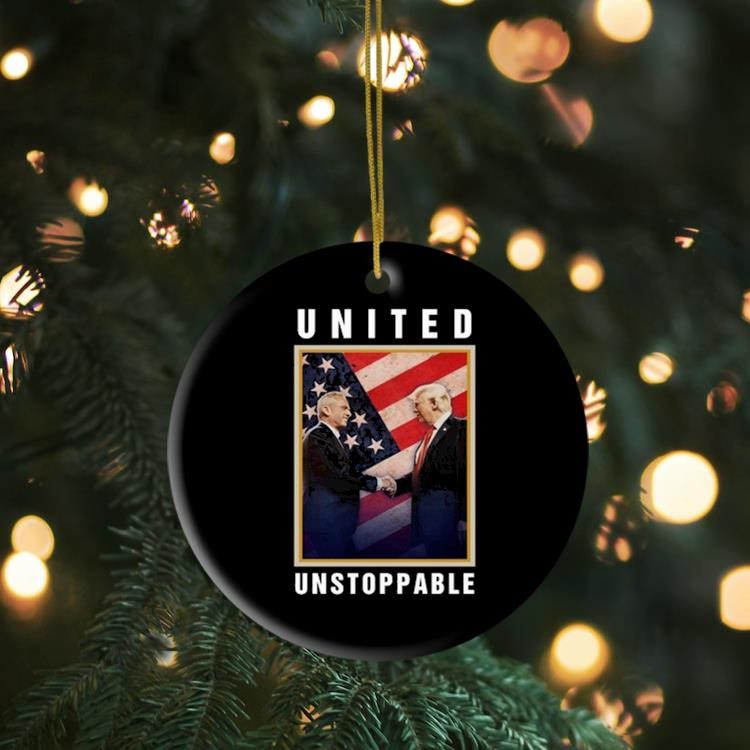 Robert F Kennedy Jr Trump United Unstoppable Ornament