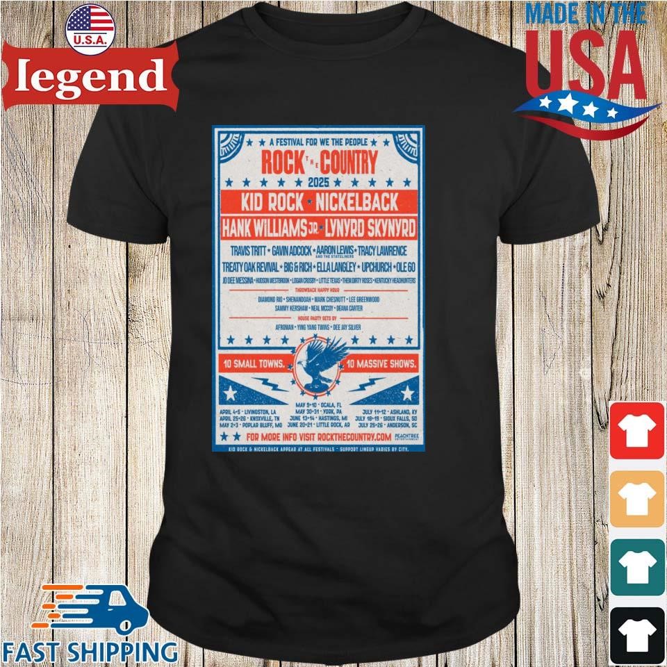 Rock The Country Festival 2025 Shirt