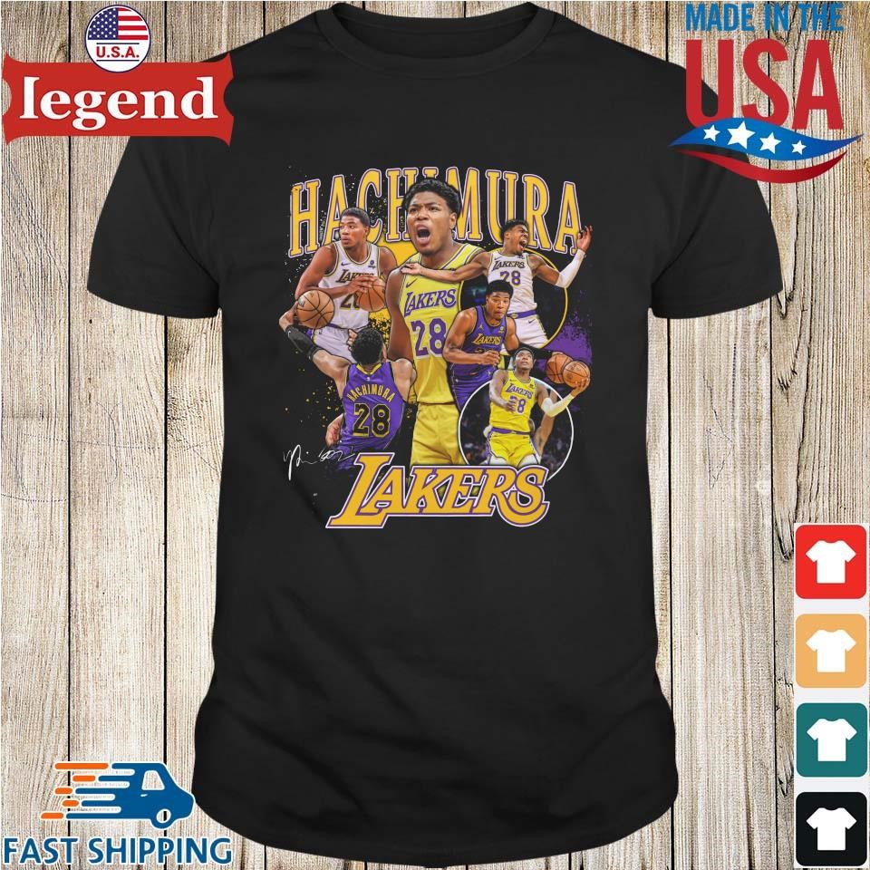 Rui Hachimura Los Angeles Lakers NBA Multi Photo Player Signed Shirt