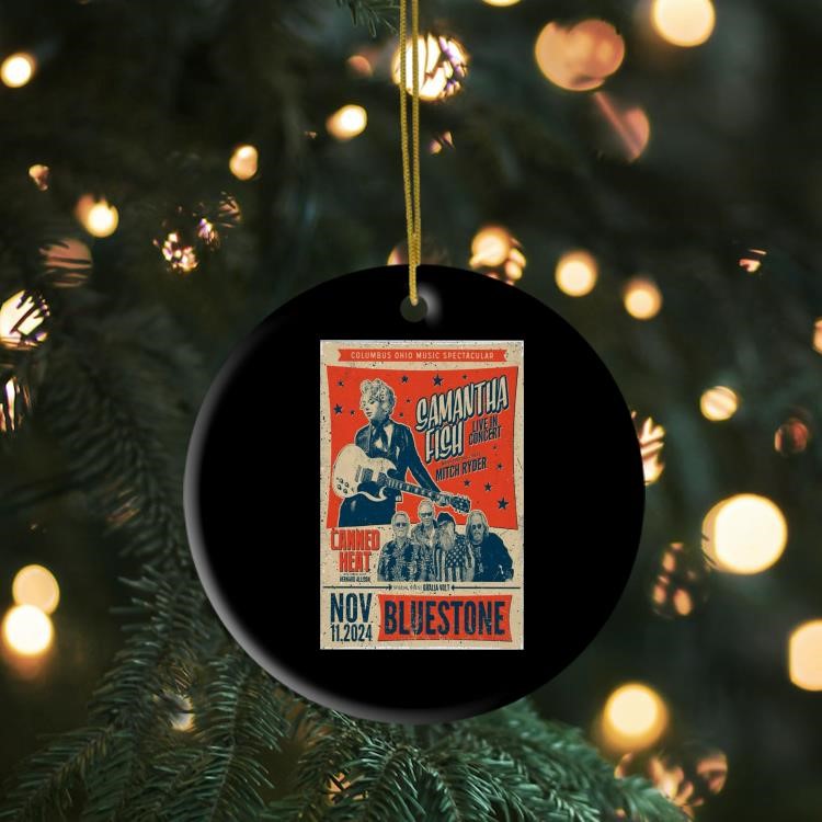 Samantha Fish Show At The Bluestone On November 11 2024 Ornament