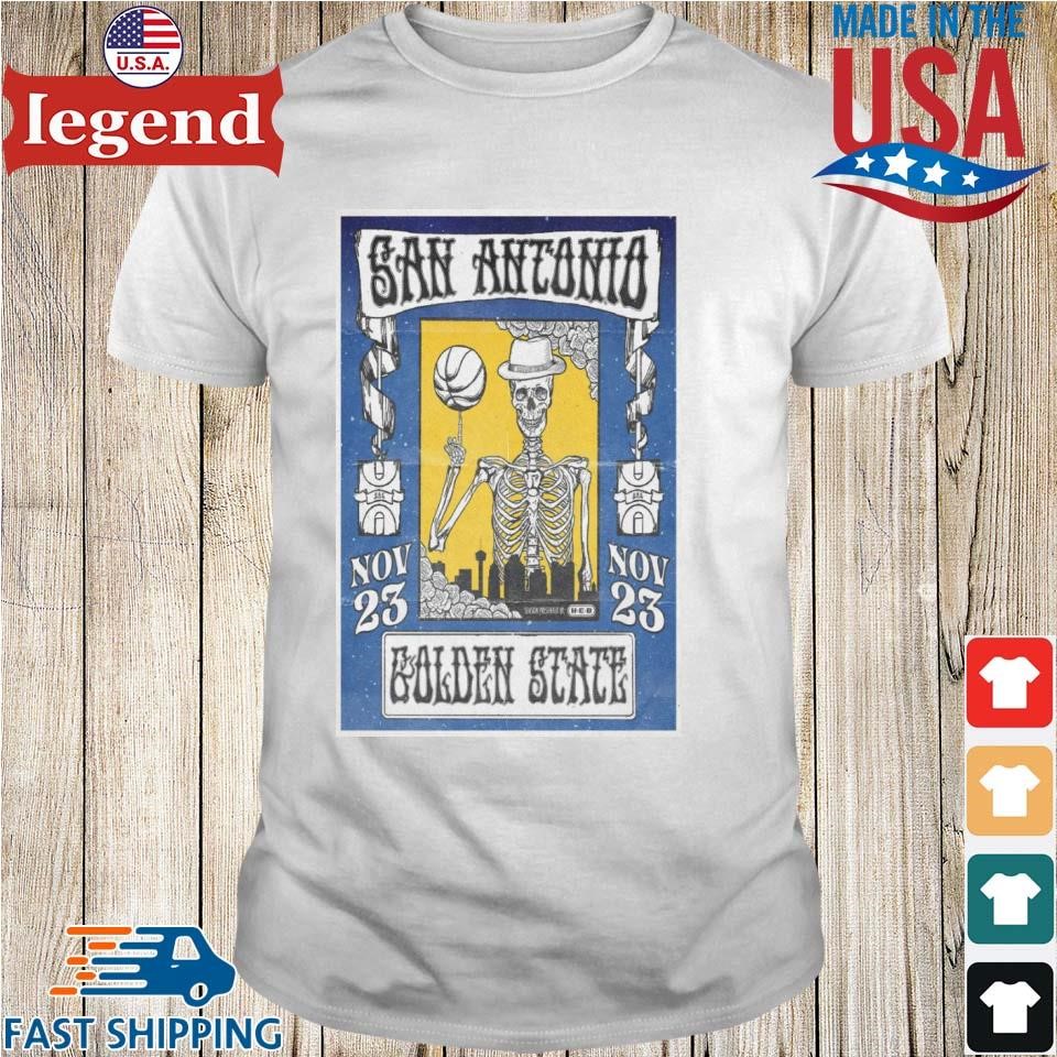 San Antonio Spurs Nov 23 2024 Golden State Shirt