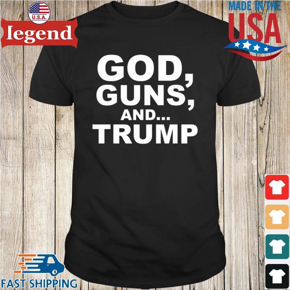 Scott Presler God Guns And Trump Shirt