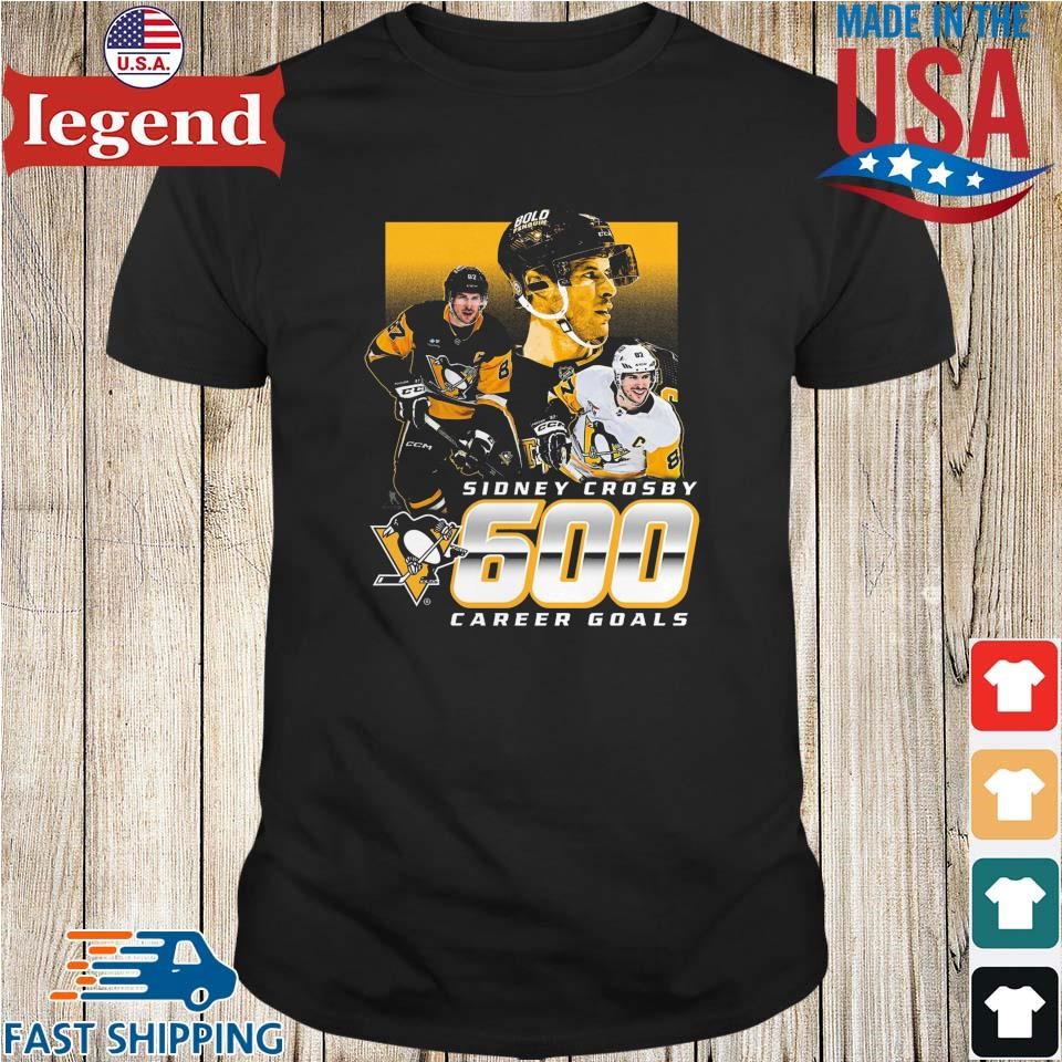 Sidney Crosby Pittsburgh Penguins 600 Career Goals Shirt