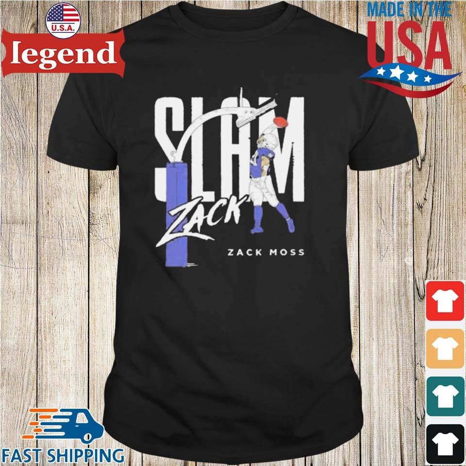 Slam Zack Indianapolis Colts Zack Moss Shirt