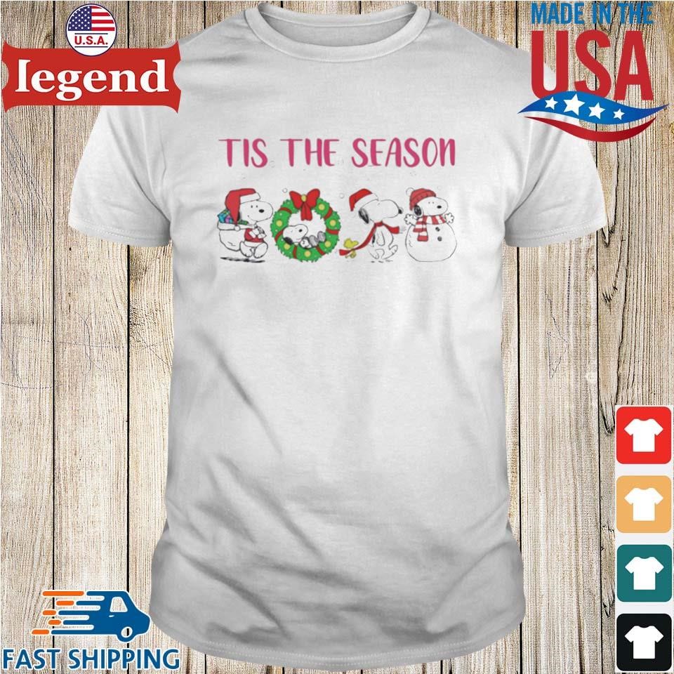 Snoopy Tis The Season Christmas 2024 Shirt