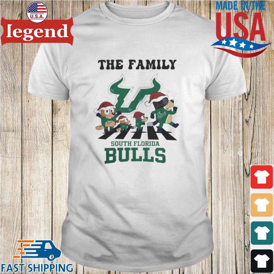 South Florida Bulls X Family Bluey Merry Christmas 2024 Shirt