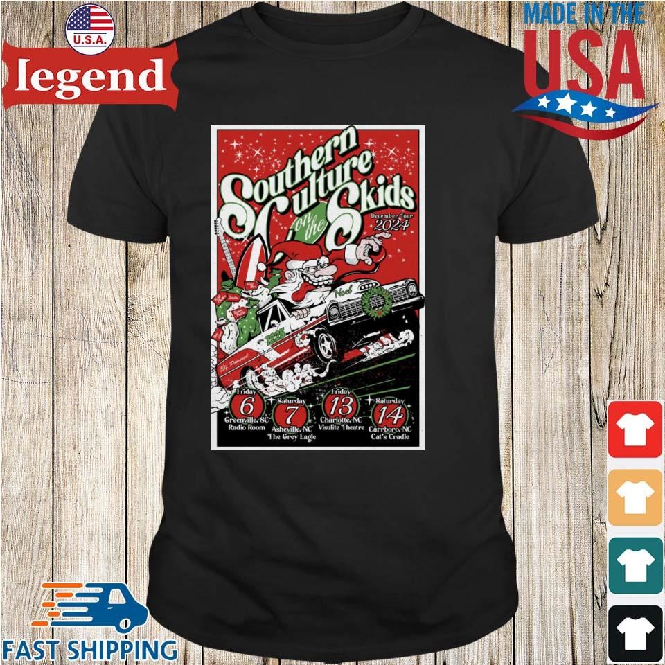 Southern Culture On The Skids December Tour 2024 Shirt