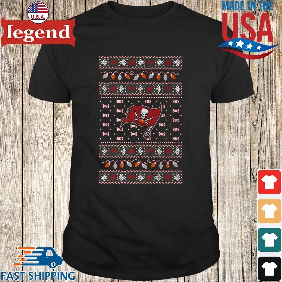 Tampa Bay Buccaneers Holiday Lights Ugly 2024 Shirt