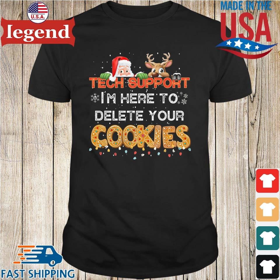 Tech Support I'm Here To Delete Your Cookie Christmas Sweater