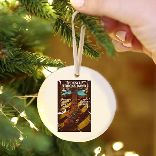 Tedeschi Trucks Band Raleigh NC Nov 8 2024 Ornament