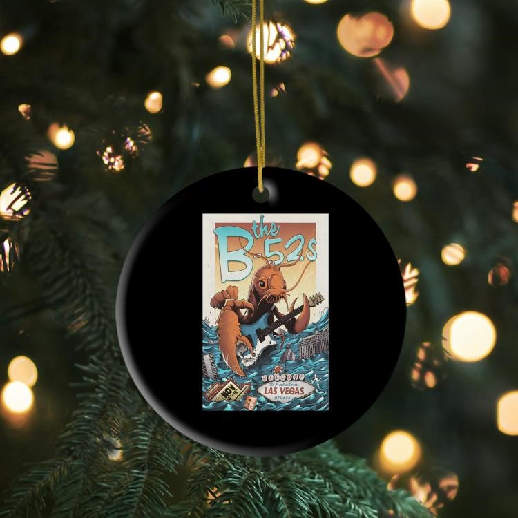 The B-52s The Venetian Theatre Las Vegas, NV Novemer 13-16 2024 Tour Ornament