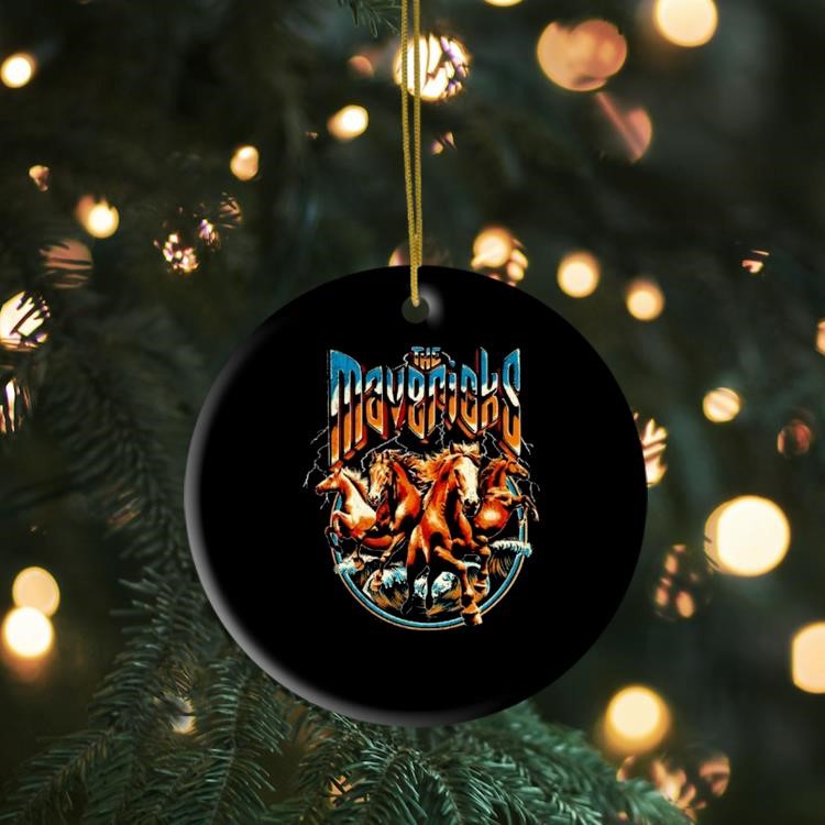 The Mavericks 4 Horses Ornament