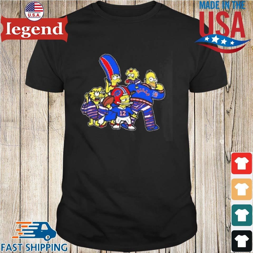 The Simpsons x Buffalo Bills Funny Shirt