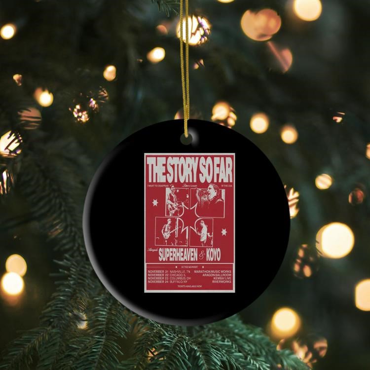 The Story So Far I Want To Disappear November 2024 Ornament