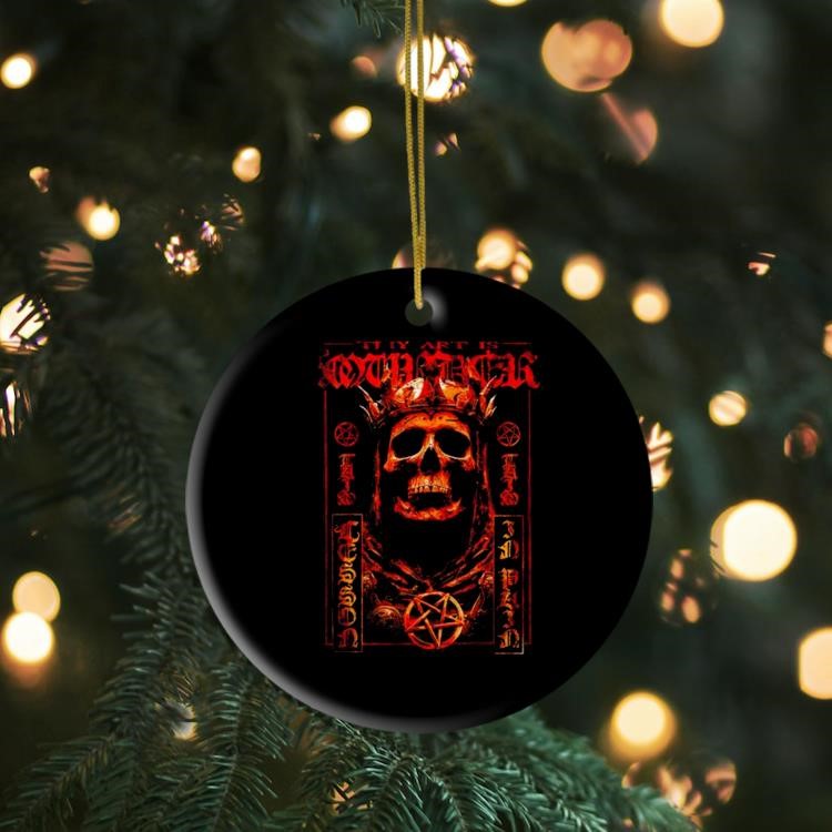 Thy Art Is Murder Skull King Ornament