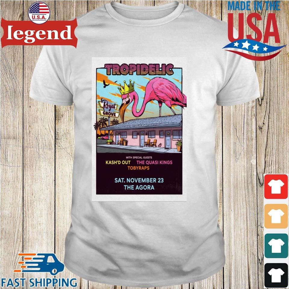 Tropidelic November 23 2024 The Agora Theater in Cleveland OH Shirt